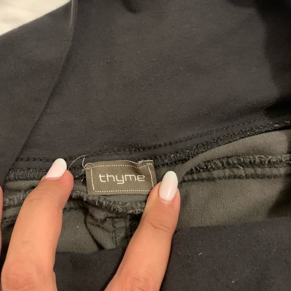 Velours maternity pants bought at THYME - Picture 2 of 2